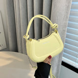 Women's Shoulder Bag Letter Crossbody Purse Solid Female Tote Messenger