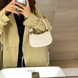 Women's Shoulder Bag Letter Crossbody Purse Solid Female Tote Messenger