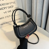 Women's Shoulder Bag Letter Crossbody Purse Solid Female Tote Messenger