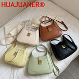 Women's Underarm Bags Zipper Handbag Casual Shoulder Bag