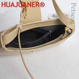 Women's Underarm Bags Zipper Handbag Casual Shoulder Bag