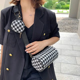PU Leather Crossbody Bag For Women Solid Shoulder Messenger Bag Lady Chain Trave