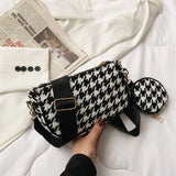 PU Leather Crossbody Bag For Women Solid Shoulder Messenger Bag Lady Chain Trave