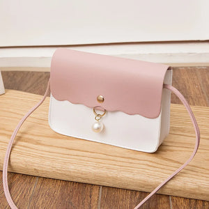 Women's Crossbody Bag Solid Shoulder Messenger Lady Pendant