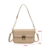 Women's Single Shoulder PU Leather Handbag Clutch Bag