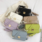 Women's Single Shoulder PU Leather Handbag Clutch Bag