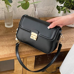 Women's Single Shoulder PU Leather Handbag Clutch Bag