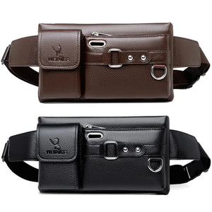 Men's Chest Bag Large Capacity Single-Shoulder Waist Bag