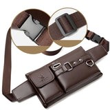 Men's Large Capacity Waist Bag Single-Shoulder Multi-Function Chest Bags