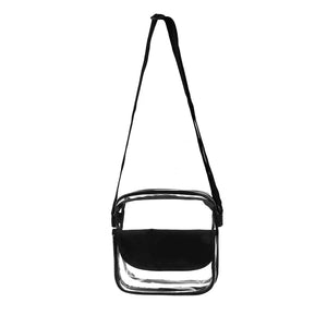 Transparent PVC Sling Bag Beach Purse Crossbody Cell Phone Pouch