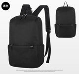Small Nylon Backpack Light Student Travel Men Women Schoolbag