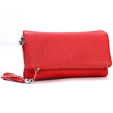 Small PU Leather Women Messenger Bags Soft Crossbody Handbags Clutches