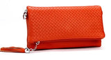 Small PU Leather Women Messenger Bags Soft Crossbody Handbags Clutches