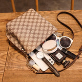 Small Bucket Shoulder Bag Sling Chain Strap Crossbody Bags