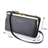 Small Crossbody Bag Women Mini PU Leather Shoulder Messenger Bag For Girls Pink