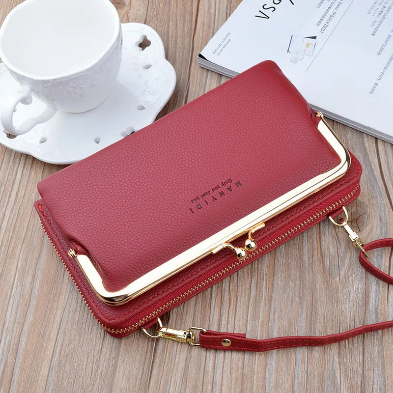 Small Crossbody Bag Women Mini PU Leather Shoulder Messenger Bag For Girls Pink