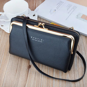 Small Crossbody Bag Women Mini PU Leather Shoulder Messenger Bag For Girls Pink