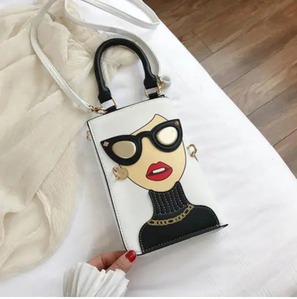 Small Crossbody Bag for Women Shoulder Chain Bag Pureses and Handbags Character