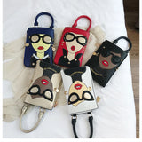 Small Crossbody Bag for Women Shoulder Chain Bag Pureses and Handbags Character