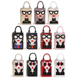 Small Crossbody Bag for Women Shoulder Chain Bag Pureses and Handbags Character