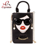 Small Crossbody Bag for Women Shoulder Chain Bag Pureses and Handbags Character