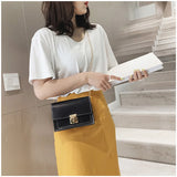 Mini PU Leather Crossbody Bag for Women Small Shoulder Messenger Bag