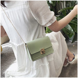 Mini PU Leather Crossbody Bag for Women Small Shoulder Messenger Bag