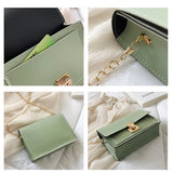 Mini PU Leather Crossbody Bag for Women Small Shoulder Messenger Bag