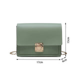 Mini PU Leather Crossbody Bag Women