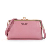 Matte Leather Small Crossbody Bags for Women