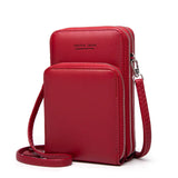Small Crossbody Bag Women Mini Leather Shoulder Messenger Yellow