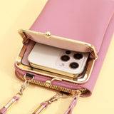 Elegant PU Leather Crossbody Bag for Women