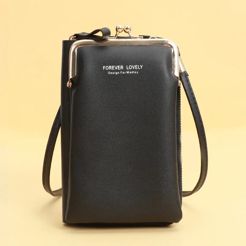 Elegant PU Leather Crossbody Bag for Women