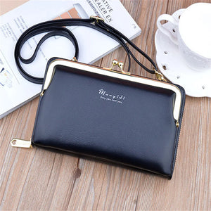Mini PU Leather Crossbody Bag Pink Zipper Flap Women Shoulder Messenger