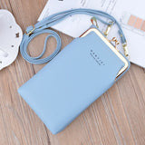 Small Crossbody Bags Women Mini PU Leather Shoulder Messenger Bag Pink