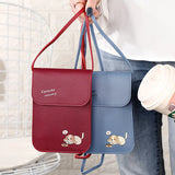 Mini PU Leather Crossbody Bag for Women, Shoulder Messenger Bag