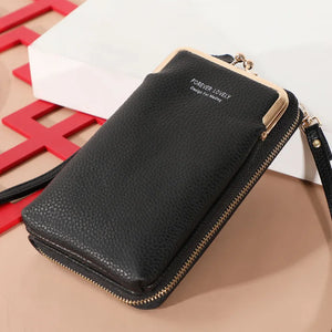 Women Mini PU Leather Crossbody Bag Yellow