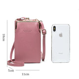Mini PU Leather Crossbody Bag Women Girls Shoulder Messenger Bag