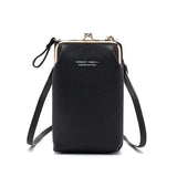 Small Crossbody Bag Mini PU Leather Shoulder Messenger Bag Yellow