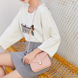 Small Crossbody Bag for Women PU Leather Messenger Bag Yellow Bolsas