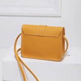Mini Crossbody Bag for Women Yellow Shoulder Messenger Bag