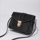 Women's Mini Crossbody Bag Yellow PU Leather Shoulder Messenger