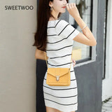 Yellow Mini Crossbody Bag for Women Pu Leather Shoulder Messenger Bag