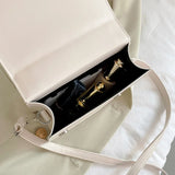 Women's Crossbody Bag Pu Leather Chains Mini Purse Handbag