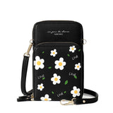 Floral Pattern Crossbody Shoulder Bag for Women