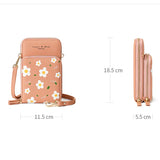 Floral Pattern Crossbody Shoulder Bag for Women