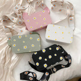 Small Daisy Female Bags Wide Nylon Shoulder Strap Messenger Bag