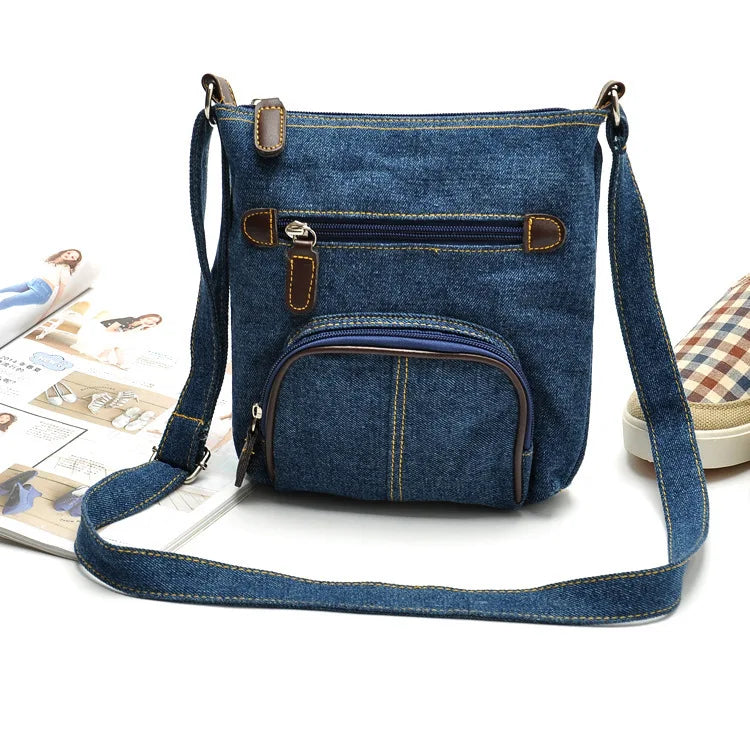 Denim Handbag Women Bag Ladies Handbags Big Purses Shoulder Crossbody