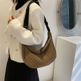 Small Diamond Plaid Handbags Women's Hobo Bag Shoulder Messager Bags