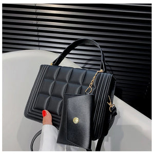 Women's Small Flap Shoulder Bag Candy PU Leather Totes Crossbody Handbag